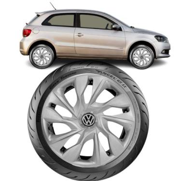 Imagem de 4 peças Calota Aro 14 Vw Gol G1 G2 G3 - ELITTE MOTORS