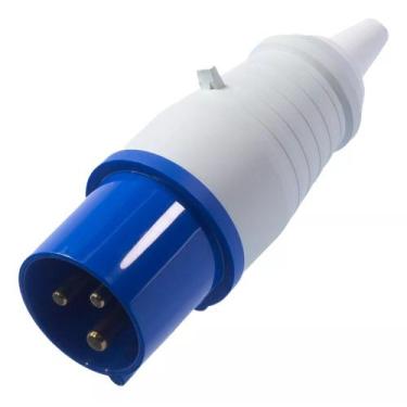Imagem de Plug 2p+t 32a 200/250v 21654 Azul - Margirius