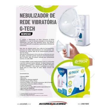 Imagem de Nebulizador E Inalador Infantil Portátil Neb Mesh - G-TECH