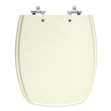 Imagem de Assento Sanitário Stylus Bege Claro (Pergamon) Tampa Para Vaso Celite 