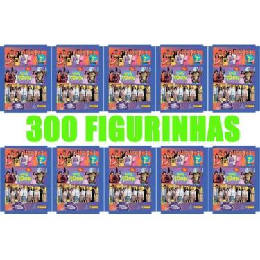 Imagem de Kit 300 Figurinhas Luccas Neto Toon 2 Youtuber + Tiktoon - 75 Envelope