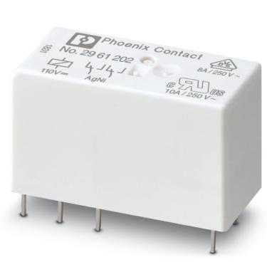 Imagem de Rele Rele Miniatura 110VDC 2 REV. REL-MR-110DC/21-21 8A 2961202 - Phoenix Contact