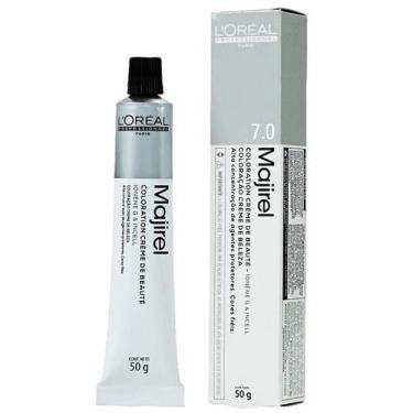 Imagem de Coloraçao Profissional Majirel Loreal 50G COR 7.0 Louro Natural Profun