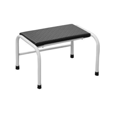 Imagem de Escadinha Multiuso 1 Degrau Piso em MDF Com Emborrachado Antiderrapant