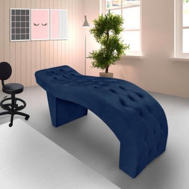 Imagem de  Maca Estética Facial Cílios, Sobrancelhas - ME, azul marinho