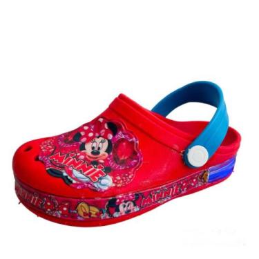 Imagem de Babuche Infantil Papete Menina com Led Confortável Personagens Lançame