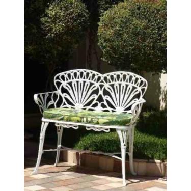 Imagem de Banco Namoradeira Primavera em Alumínio Fundido - Cód 2050 - Barrocart