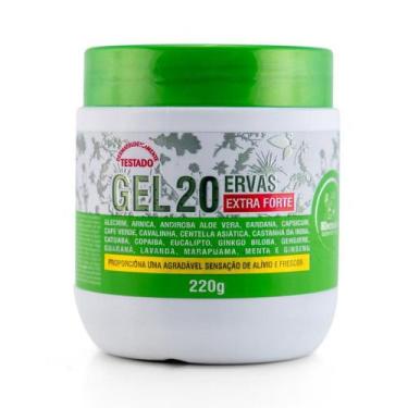 Imagem de 1 Unidade Gel 20 Ervas Extra Forte Rhenuks 220g