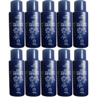Imagem de Revenda Atacado 10 Gel Massageador Arnica 190g Apinil