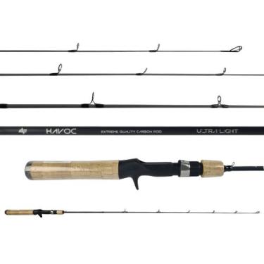 Imagem de Vara Para Carretilha Albatroz Havoc 3'9" (1,20m) 2-6Lbs C1201 - Inteir