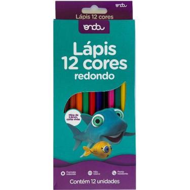 Imagem de Lapis de cor redondo c/12 onda