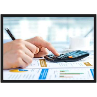 Imagem de Quadro Decorativo Profissão Contabilidade Contador Economia Decoração 