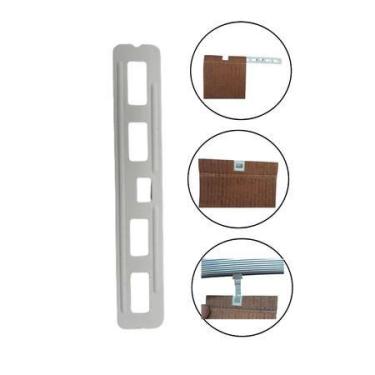 Imagem de Cabide de 9cm Para Persiana Vertical 100 Peças - ART DECORAR