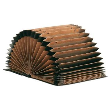 Imagem de Pasta sanfonada duplicata 31 divisões A-Z/1-31 - 1002 - Percalux - Del