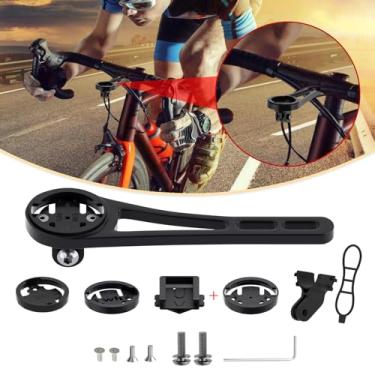 Imagem de BIKOOCO Suporte frontal para computador de ciclismo compatível com Garmin, Wahoo, Bryton, Cateyer, Gopro Interface Câmera de Ação Esportiva e Suporte de Luz de Bicicleta para Amantes de Ciclismo