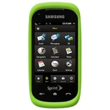 Imagem de Amzer Capa de gel de silicone para Samsung Instinct HD SPH-M850 - Verde
