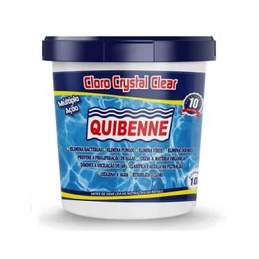 Imagem de Cloro Para Piscina Quibenne Crystal Clear 10kg