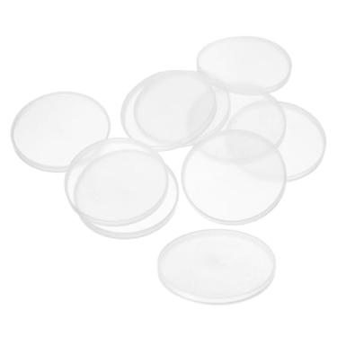 Imagem de PATIKIL Capas protetoras de flange de três grampos de 75 mm, 20 peças de braçadeiras triplas sanitárias flange virola KF protetores de plástico capas para encaixe de tubulação tubo cervejaria vinícola