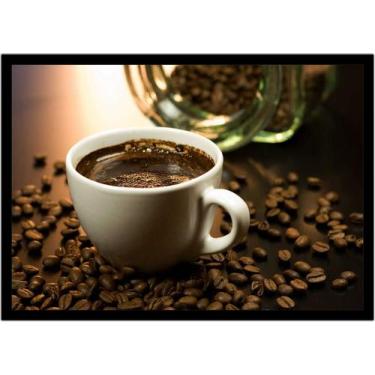 Imagem de Quadro Decorativo Gourmet Café Xícara Padarias Cafeterias Confeitarias