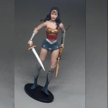 Imagem de Boneca Action Figure Mulher Maravilha Batman Superman Dc - Dc Collecti