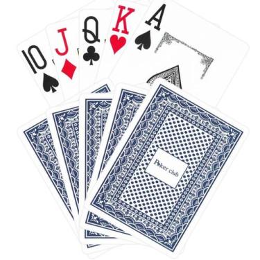 Imagem de Jogos De Baralho Duplo Resistente Lavável 100% Plástico - Home Goods