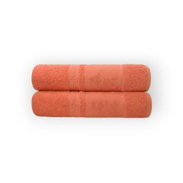 Imagem de Toalha de Banho Avulsa Pandora 75x150cm Camesa, Laranja