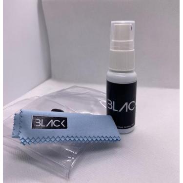 Imagem de Limpa Lentes + Flanela Micro-fibra utilizar em Òculos - Armação Black