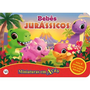 Imagem de Livro - Miniaturas em ação - Bebês jurássicos