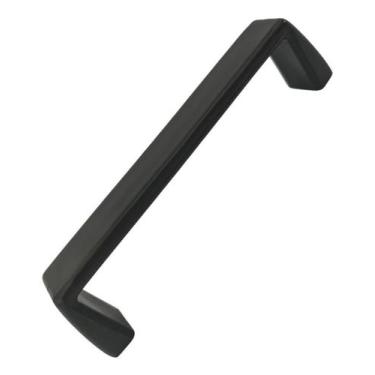 Imagem de Puxador Arquivo Preto 96mm Gaveta Escritório - 10 Unidades - P&J