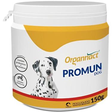Imagem de Suplemento Vitamínico Organnact Promun Dog 150g para Cães