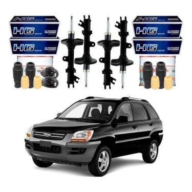 Imagem de Kit Amortecedor Dianteiro Traseiro Sportage 2.0 2005 A 2010 - Nakata