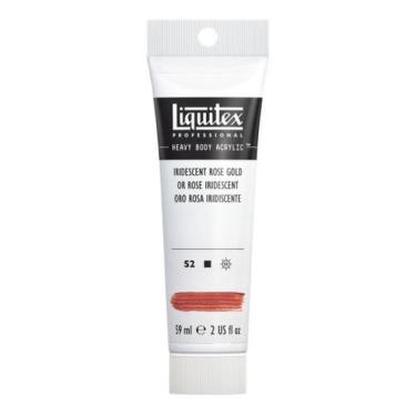 Imagem de Tinta Acrílica Tela Metálica Rose Gold Heavy Body 59ml - Liquitex