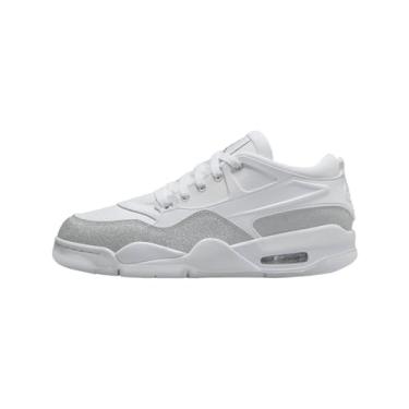 Imagem de Jordan Tênis feminino Air 4RM (HQ3441-111, branco/prata metálico/branco), Branco/Branco/Prata Metálica/Branco, 41