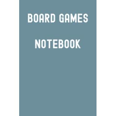 Imagem de Board Games Notebook: Spirit Mountain Blue Matte Finish Lined Journal, 120 Pages, 6 x 9, Gift For Thinkers, List Makers and Doers (Board Games Notebook Journal)