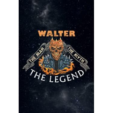 Imagem de Password book Mens Walter The Man The Myth The Legend Meme Meme: Christmas Gifts,2021,Halloween,Thanksgiving,2022,Xmas,Passwoord book,Internet password log book