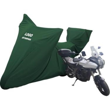 Imagem de Capa Sob Medida Compatível Com Moto Kawasaki Versys 1000 Top Case Bauleto (Verde)