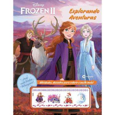 Imagem de Livro - Explorando Aventuras - Frozen 2 com Tatuagens