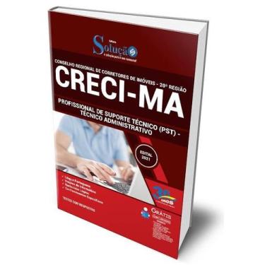 Imagem de Apostila CRECI-MA - Profissional de Suporte Técnico (PST) - Técnico Ad