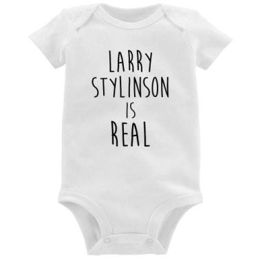 Imagem de Body Bebê Larry Stylinson is real - Foca na Moda, Branco, M