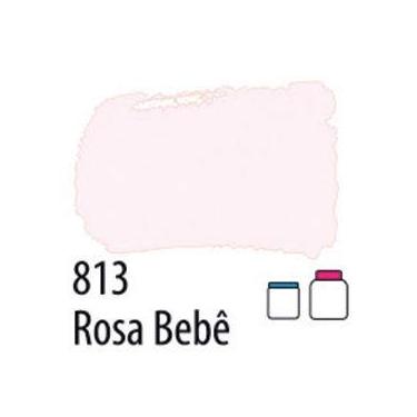 Imagem de Tinta pva Acrilex fosca rosa bebê 813 100ml