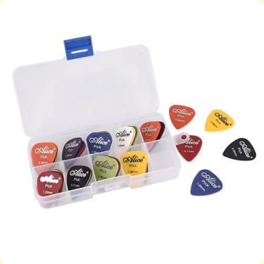 Imagem de Kit Palheta Alice 20 Unidades Para Guitarra, Violão E Baixo - Waver, S
