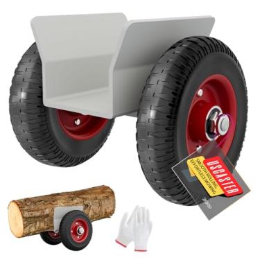 Imagem de uscaster Uscaster 8" Painel Dolly Heavy Duty Porta Dolly Carrinho Slab Dolly 660Lbs Capacidade Rodas De Borracha Sólida Painel Carrinho Para Drywall Mover, Painel Mover, Wood Mover, All Terrain Movi