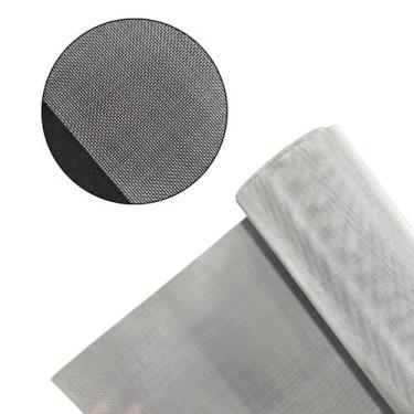 Imagem de Tela Aço Inox 304 Malha 50 Fio 34 (0,33mm) 330 micras - 150cm x 100cm 