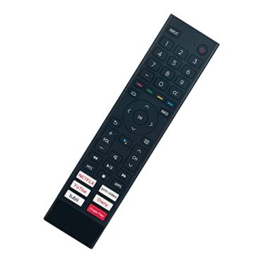 Imagem de Controle remoto de substituição de voz ERF3AA80 - ALLIMITY - adequado para Hisense Android Smart TV ERF3AA80 Controle remoto 32A45HF 32A4H 32A45FH 43A4H A45H 40A4H