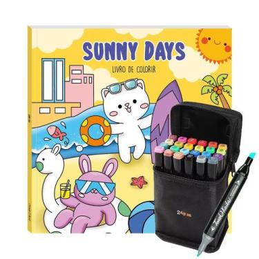 Imagem de Livro De Colorir Bobbie Goods Tik Tok 48 Páginas Folha 150 Gm2 + 24 Ca