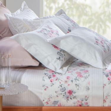 Imagem de Jogo De Cama Queen 300 Fios Kacyumara Satinee 04 Peças Aminy