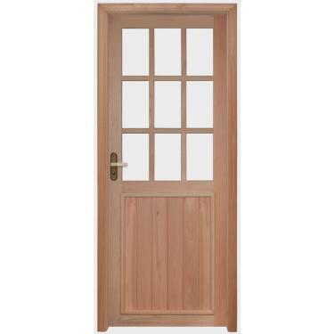 Imagem de Porta de Madeira 213x84cm sem Vidro com Batente 9,4cm ewk P21 M30 Rondosul