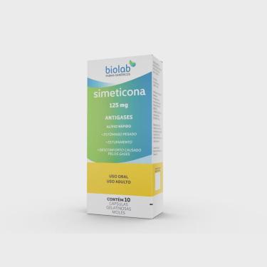 Imagem de Simeticona 125MG 10 capsulas biolab generico