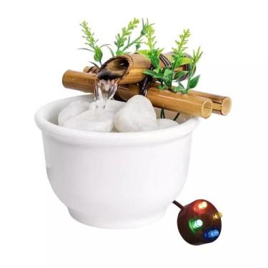 Imagem de Fonte De Agua Cascata Biqueira Em Bambu Decoracao Novidade - NoBrand, 