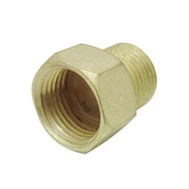 Imagem de Aumento Prolongador Curto Conexão Extensor Rosca 1/2 Dourado - Shop Hi